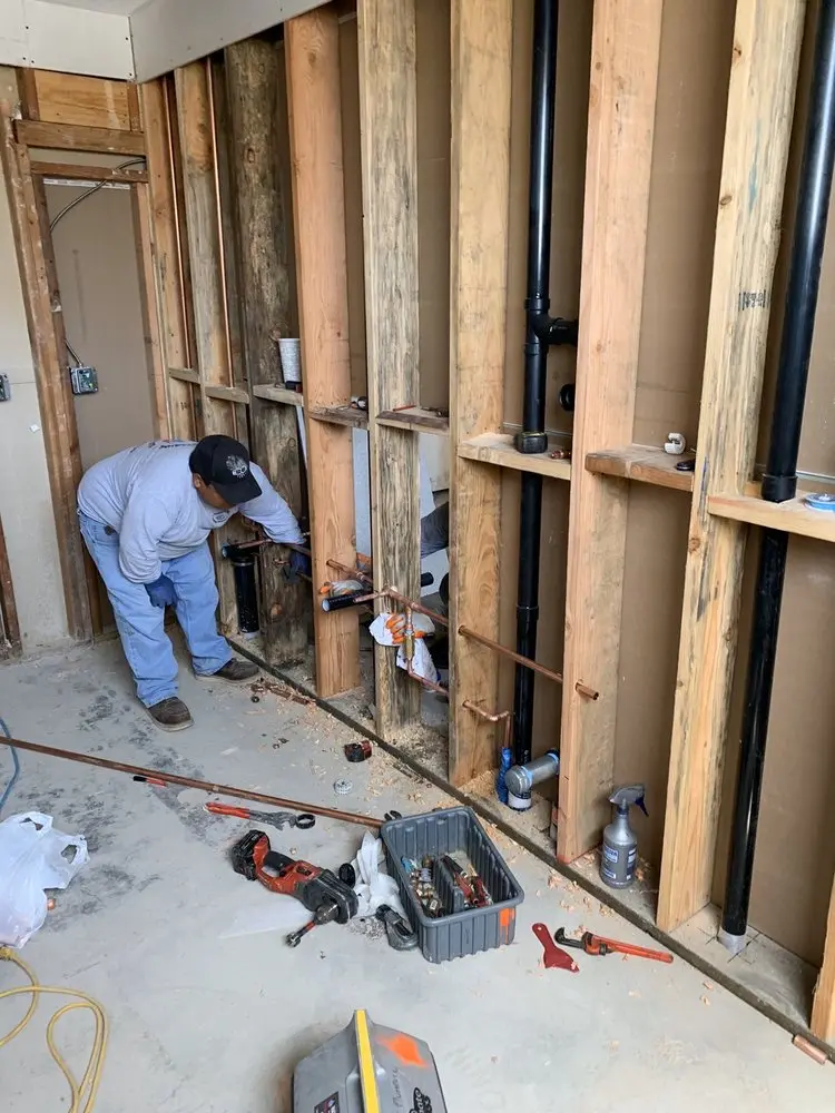 Commercial rough-in plumbing for Gas Line Repair in Summerlin South
